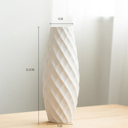 Floor-standing ceramic vase