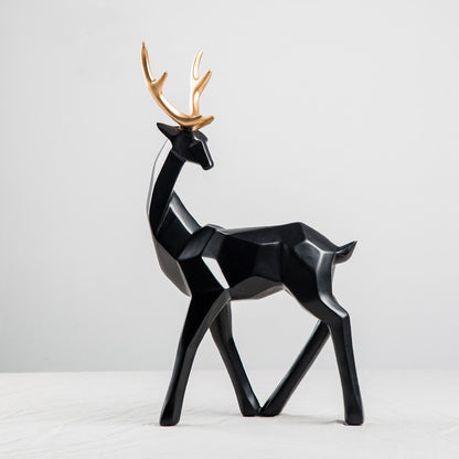 Nordic Style Wine Cabinet Deer Living Room Decorations