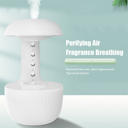 Anti-gravity Air Humidifier: Mute Countercurrent Humidifier Levitating Water Drops Cool Mist Maker Fogger Relieve Fatigue