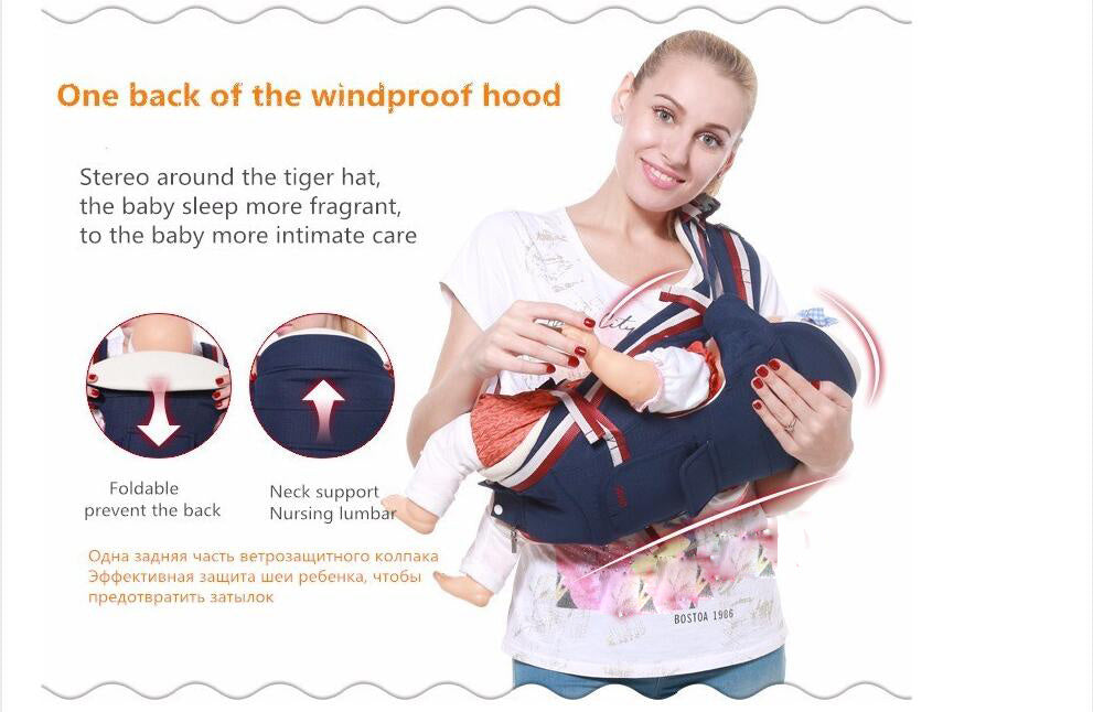 Gabesy Baby Carrier Ergonomic Carrier Backpack Hipseat for newborn and prevent o-type legs sling baby Kangaroos