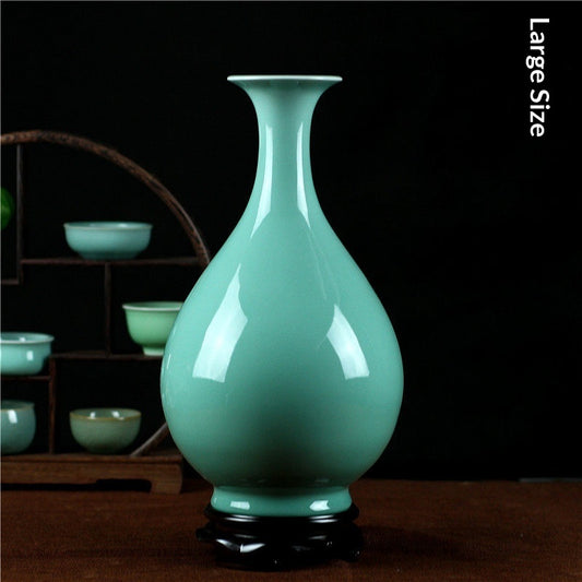 Longquan celadon ceramic vase