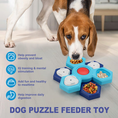 Pets Puzzle Training Slow Feeding Dog Bowl Pet Products