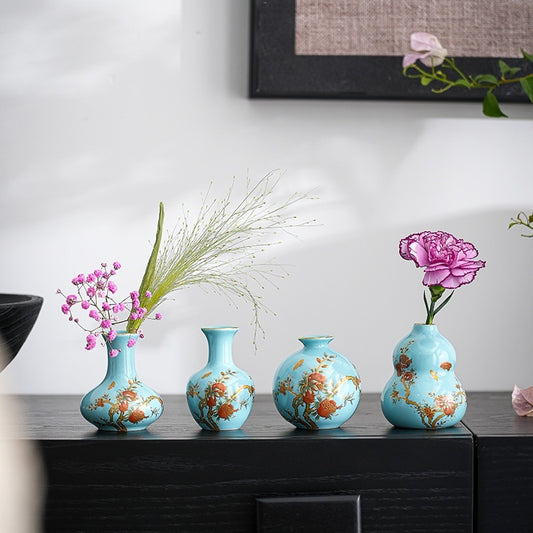 Petite ceramic accent vase