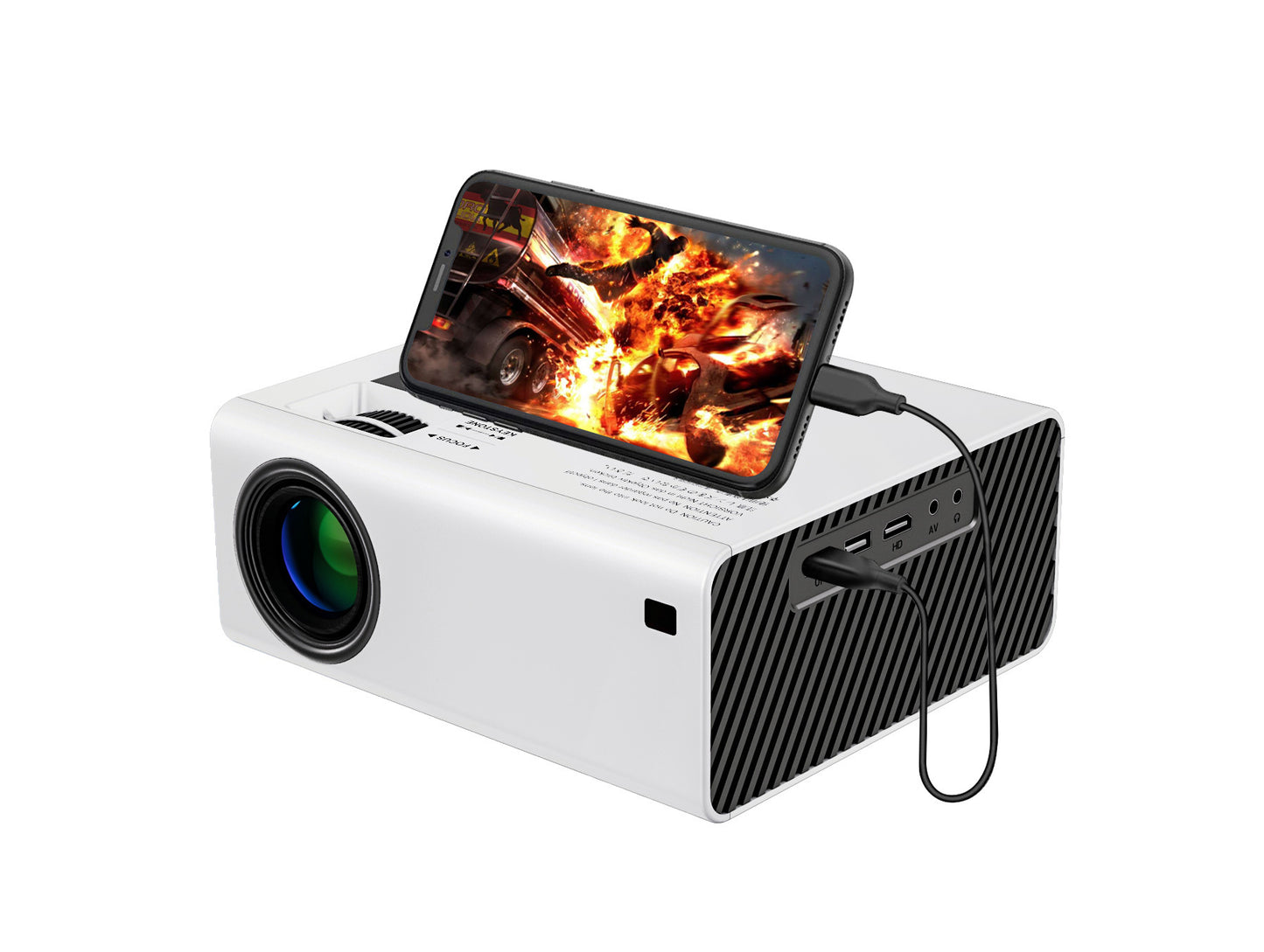 Home HD Mini Portable Phone Projector